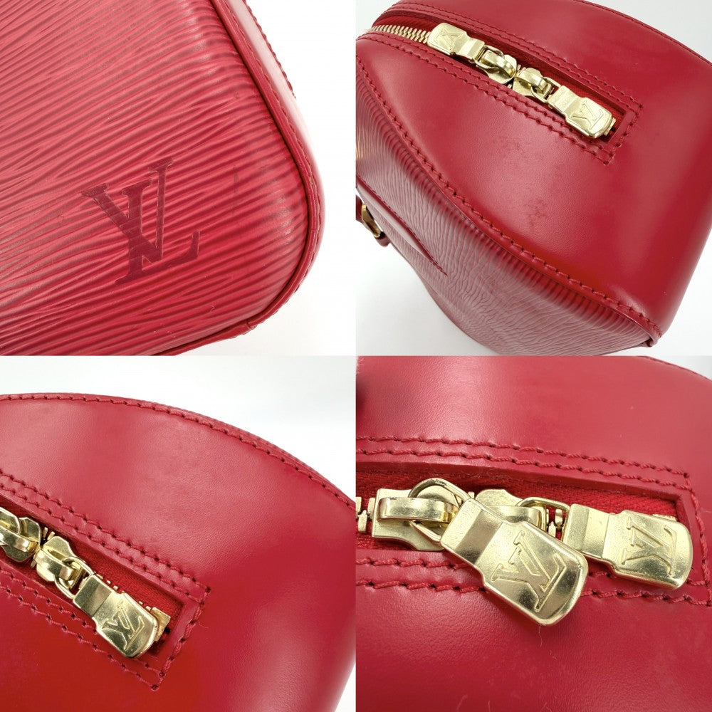 【開店SALE】 LOUIS VUITTON ルイヴィトン ハンドバッグ エピ ジャスミン M52087 カスティリアンレッド ゴールド金具 レディース【中古品】