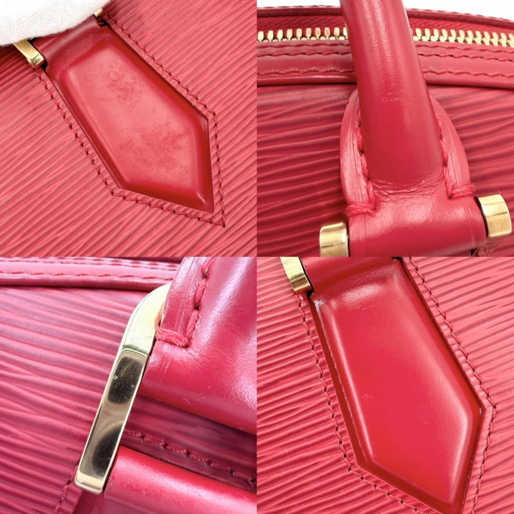 【開店SALE】 LOUIS VUITTON ルイヴィトン ハンドバッグ エピ ジャスミン M52087 カスティリアンレッド ゴールド金具 レディース【中古品】
