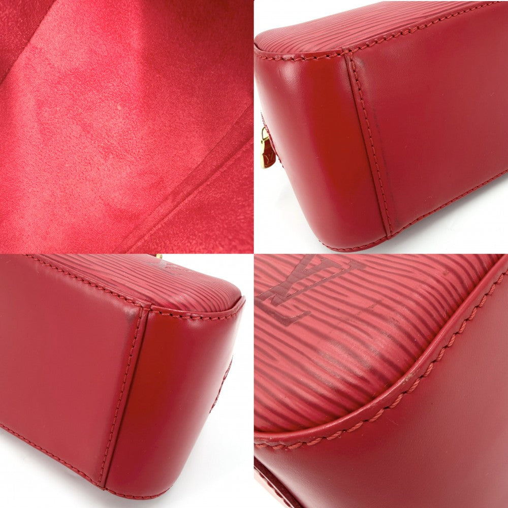 【開店SALE】 LOUIS VUITTON ルイヴィトン ハンドバッグ エピ ジャスミン M52087 カスティリアンレッド ゴールド金具 レディース【中古品】