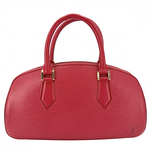 【開店SALE】 LOUIS VUITTON ルイヴィトン ハンドバッグ エピ ジャスミン M52087 カスティリアンレッド ゴールド金具 レディース【中古品】