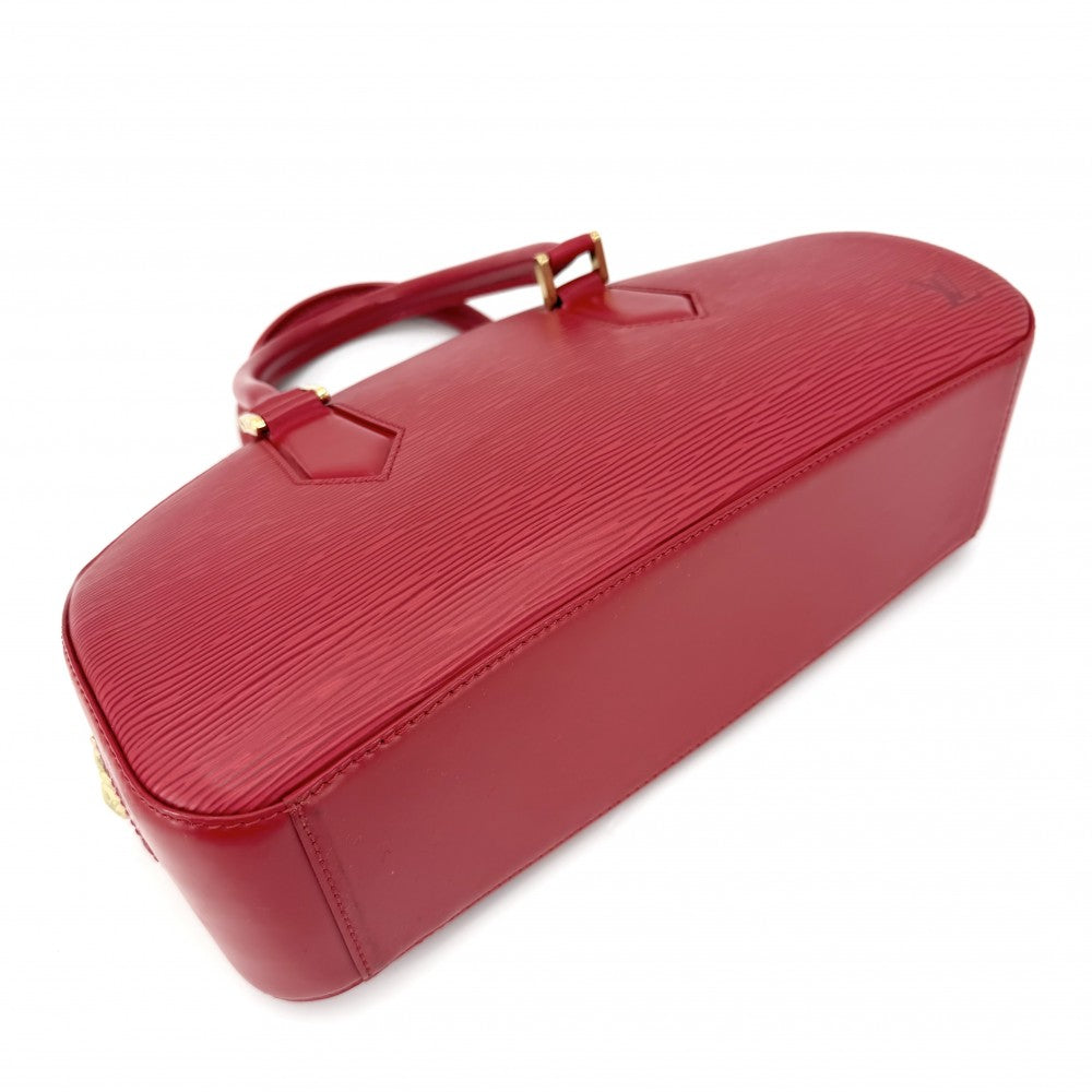 【開店SALE】 LOUIS VUITTON ルイヴィトン ハンドバッグ エピ ジャスミン M52087 カスティリアンレッド ゴールド金具 レディース【中古品】