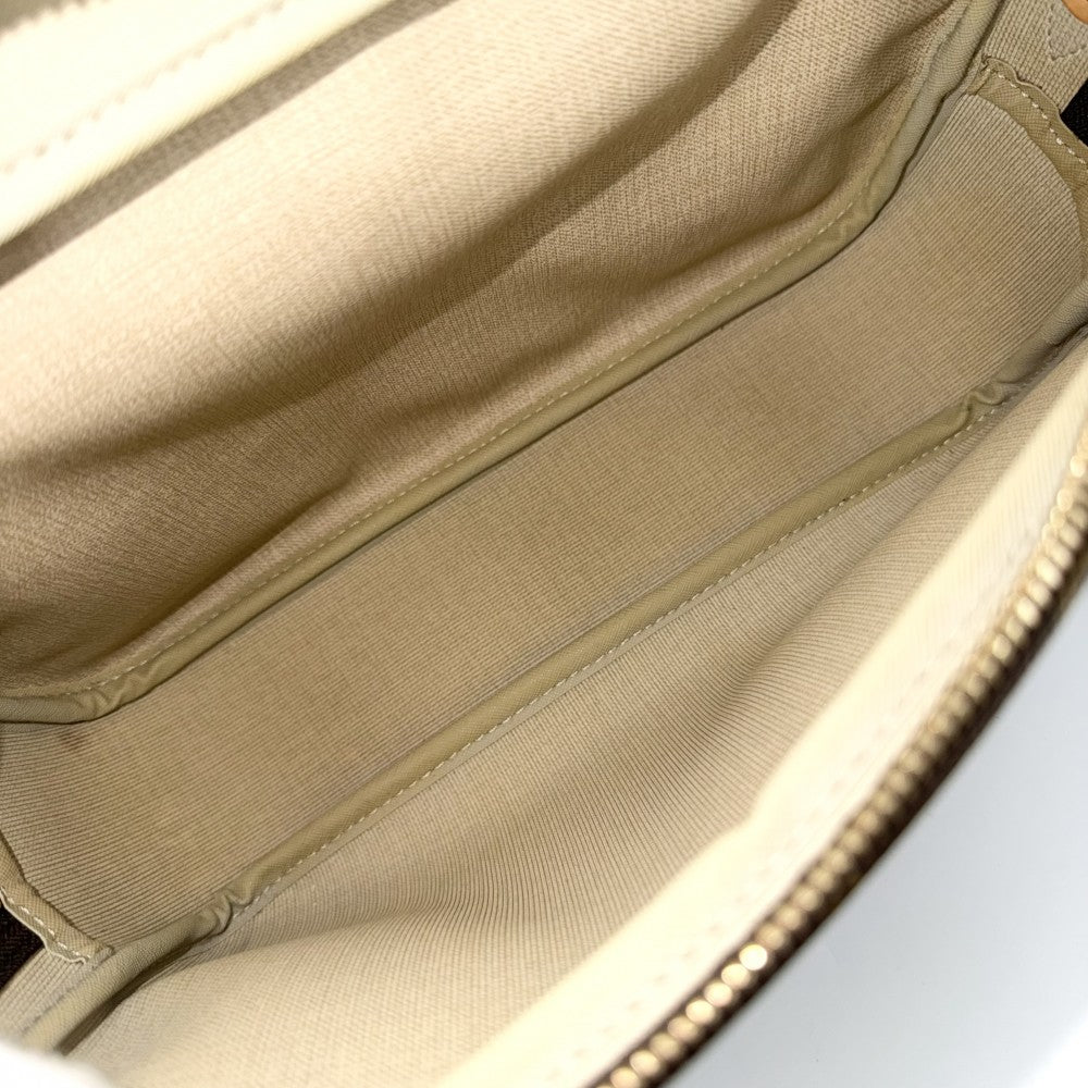 LOUIS VUITTON ルイヴィトン ショルダーバッグ リポーターPM M45254 モノグラムキャンバス ブラウン 茶 ゴールド金具 レディース【中古品】