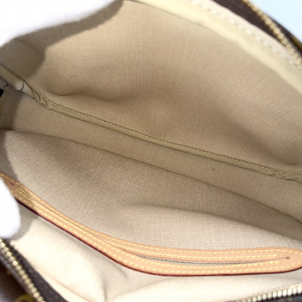 LOUIS VUITTON ルイヴィトン ショルダーバッグ リポーターPM M45254 モノグラムキャンバス ブラウン 茶 ゴールド金具 レディース【中古品】