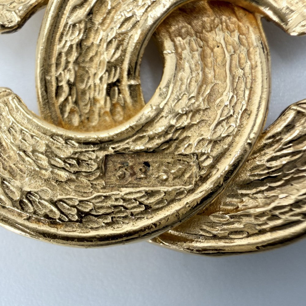 CHANEL シャネル ペンダントトップ マトラッセ ココマーク アクセサリー GP ゴールド レディース 約10.0g【中古品】