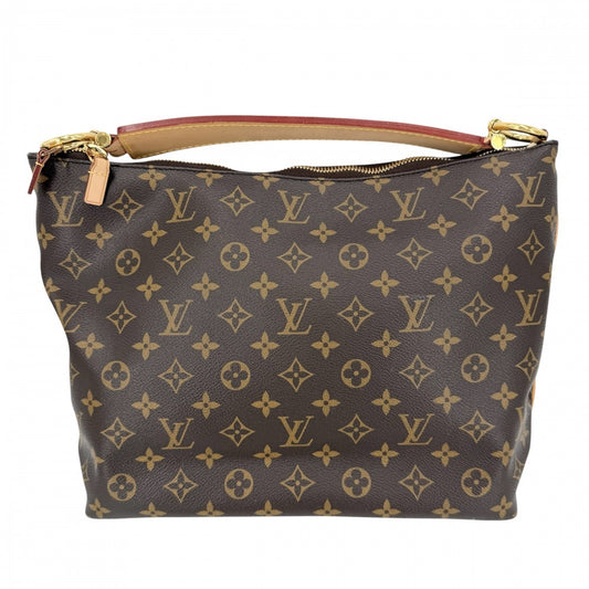 LOUIS VUITTON ルイヴィトン ハンドバッグ モノグラム シュリPM ワンショルダーバッグ ショルダーバッグ 2WAY M40586 ブラウン 茶 ゴールド金具 レディース【中古品】