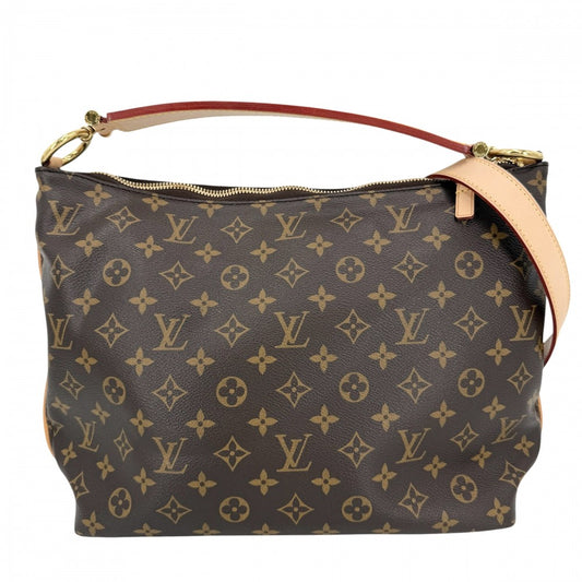 LOUIS VUITTON ルイヴィトン ハンドバッグ モノグラム シュリPM ワンショルダーバッグ ショルダーバッグ 2WAY M40586 ブラウン 茶 ゴールド金具 レディース【中古品】