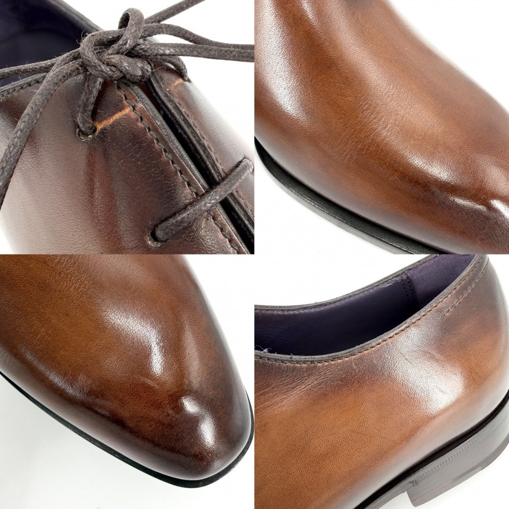 Berluti ベルルッティ ローファー アレッサンドロ デムジュール 革靴 オックスフォード 35 1/2サイズ 約22cm レザー ブラウン 茶 レディース【中古品】