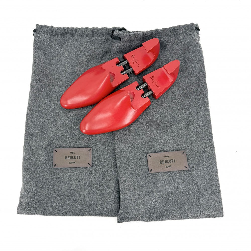 Berluti ベルルッティ ローファー アレッサンドロ デムジュール 革靴 オックスフォード 35 1/2サイズ 約22cm レザー ブラウン 茶 レディース【中古品】
