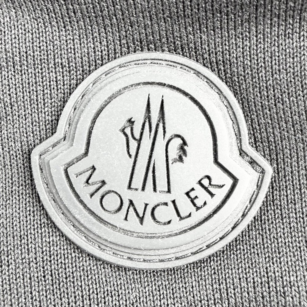 MONCLER モンクレール パンツ スウェット PANTALONE ボトムス アパレル 服 M G20918H00004 ブラック　 コットン メンズ【中古品】