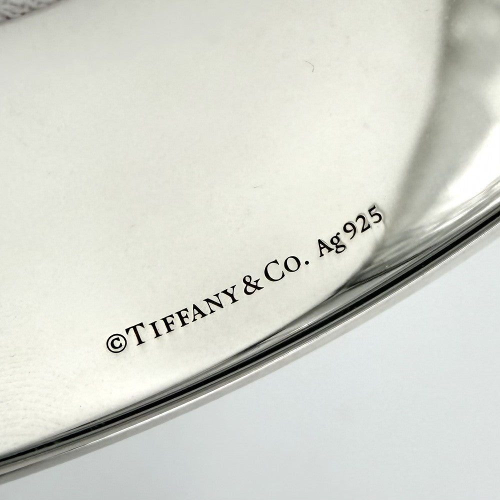 TIFFANY&Co. ティファニー バングル リターントゥティファニー ワイドカフ ブレスレット ジュエリー アクセサリー シルバー925 レディース 約82.3g【中古品】
