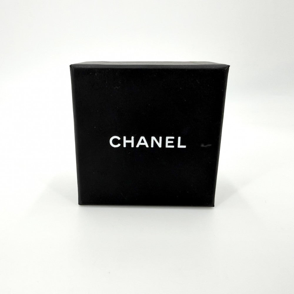 CHANEL シャネル ピアス ココマーク アクセサリー ラインストーン フェイクパール GP C22B ゴールド ホワイト 白 レディース 約3.6g 2022年【中古品】