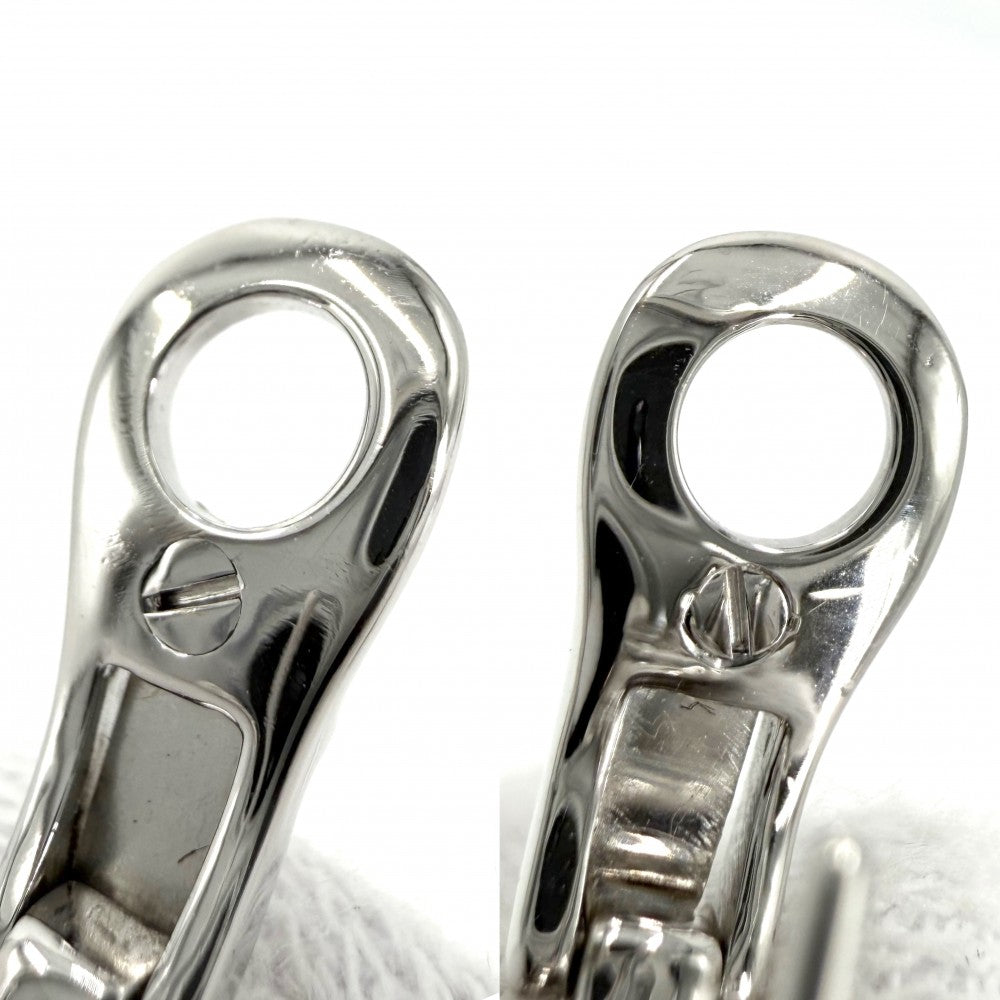 BVLGARI ブルガリ ピアス ビーゼロワン ジュエリー B-zero1 アクセサリー 18金WG Au750 K18ホワイトゴールド レディース 約13.3g【中古品】