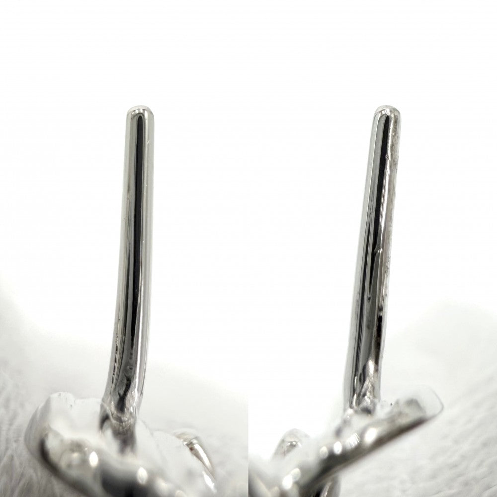 BVLGARI ブルガリ ピアス ビーゼロワン ジュエリー B-zero1 アクセサリー 18金WG Au750 K18ホワイトゴールド レディース 約13.3g【中古品】