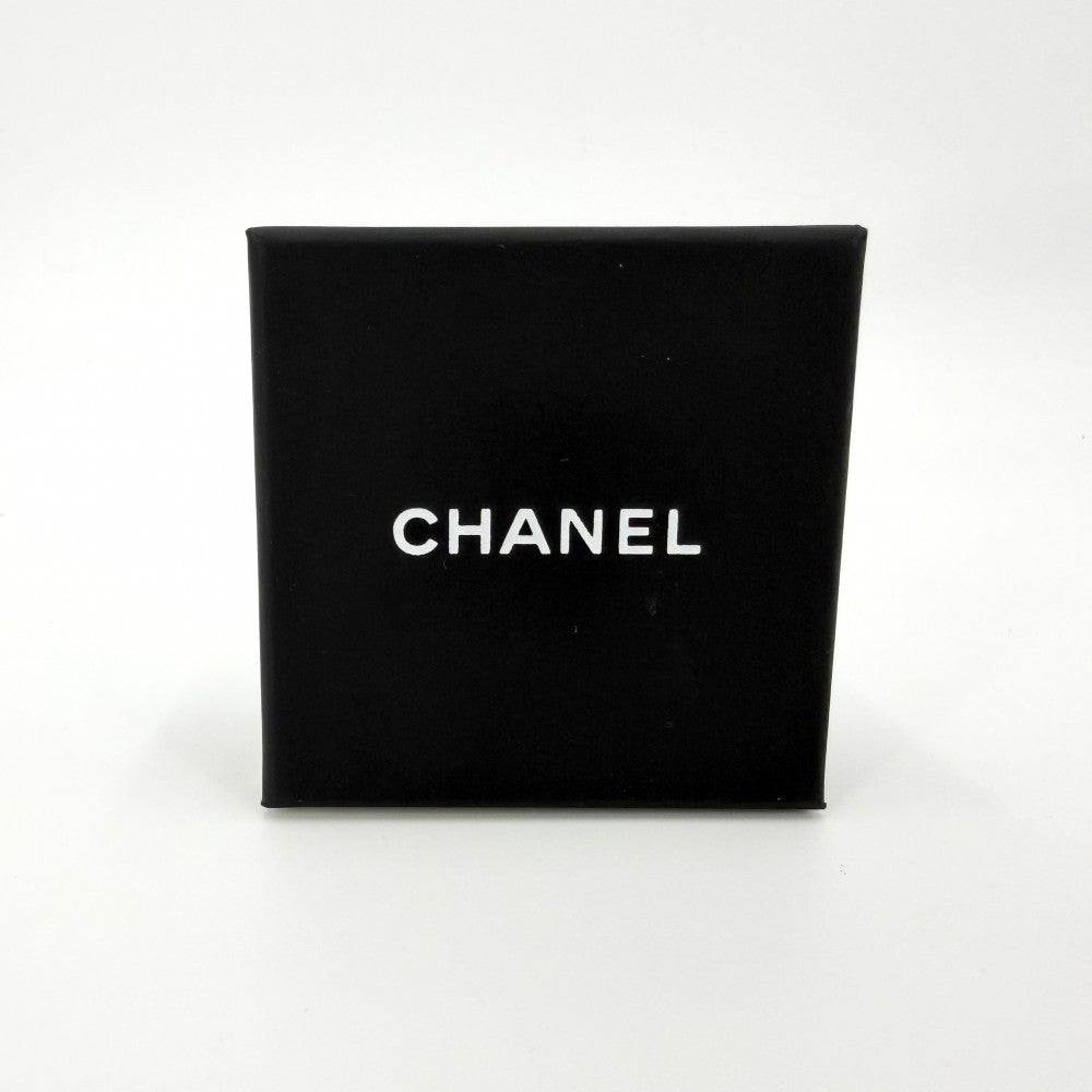 CHANEL シャネル ピアス 星 ココマーク アクセサリー スター ラインストーン I23P シルバー グリーン 緑 レディース 約7.7g 2023年【中古品】
