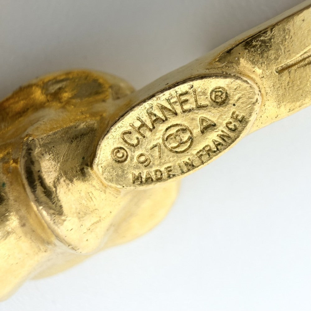 CHANEL シャネル ネックレス ココマーク ロングネックレス アクセサリー GP 97A ゴールド シルバー レディース 約74.3g 1997年【中古品】