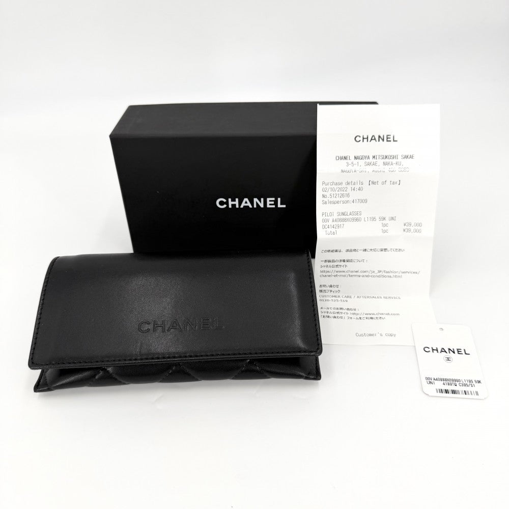 CHANEL シャネル サングラス ティアドロップ ココマーク アイウェア