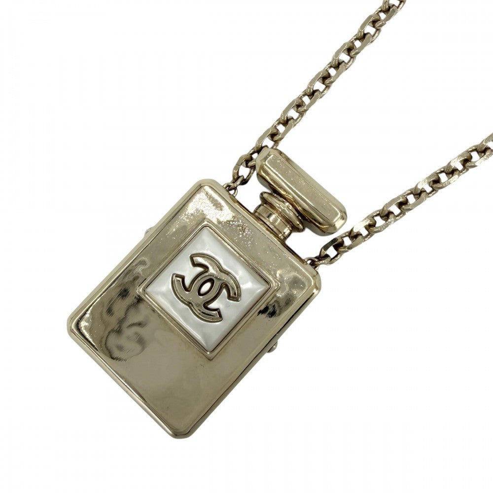 CHANEL シャネル ネックレス 香水モチーフ ココマーク ロングネックレス アクセサリー N°5 パフューム GP B22S ゴールド レディース 約119.5g 2022年【中古品】