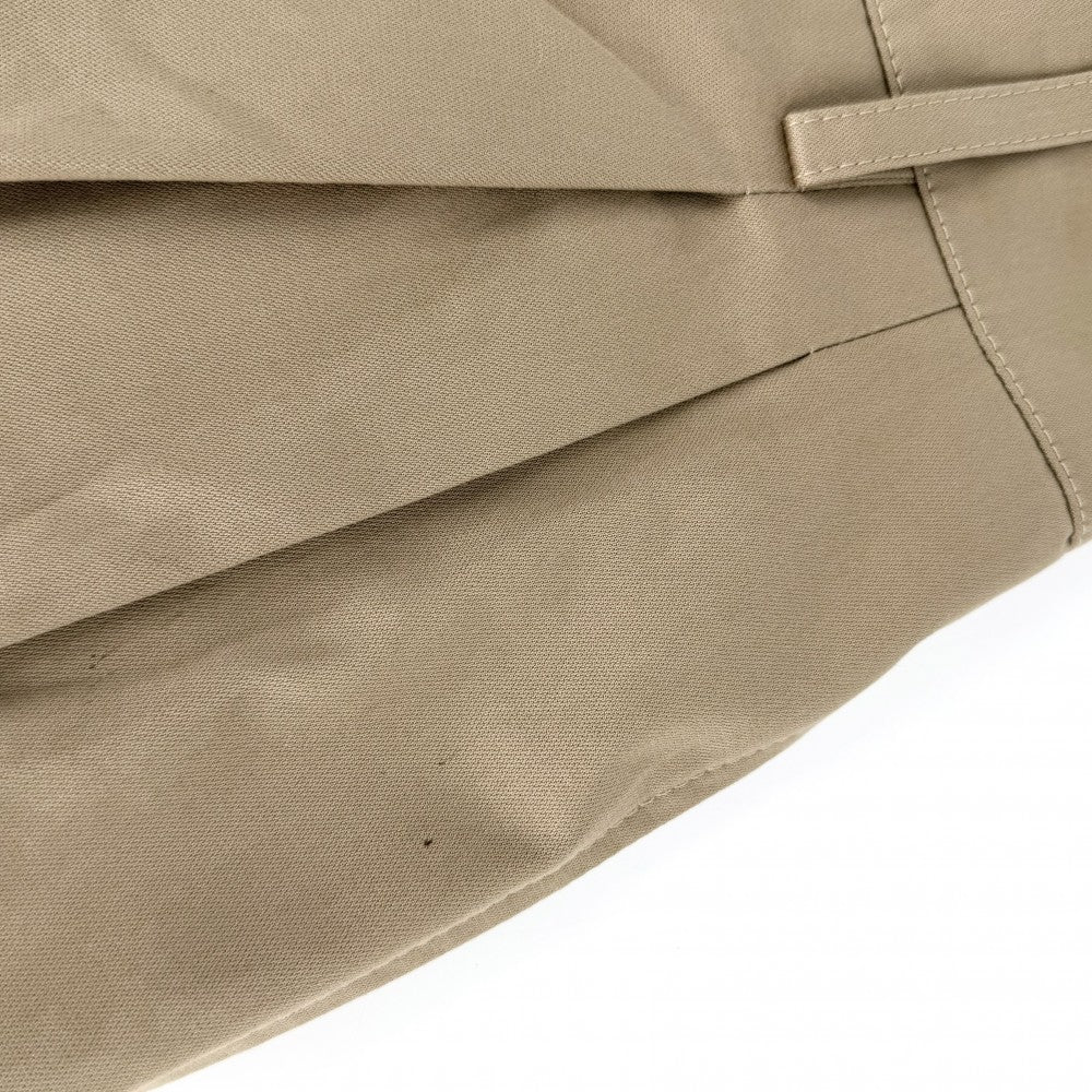 PRADA プラダ パンツ ハーフパンツ ボトムス アパレル 服 サイズ40S ベージュ シルバー金具 春 秋 コットン レディース【中古品】