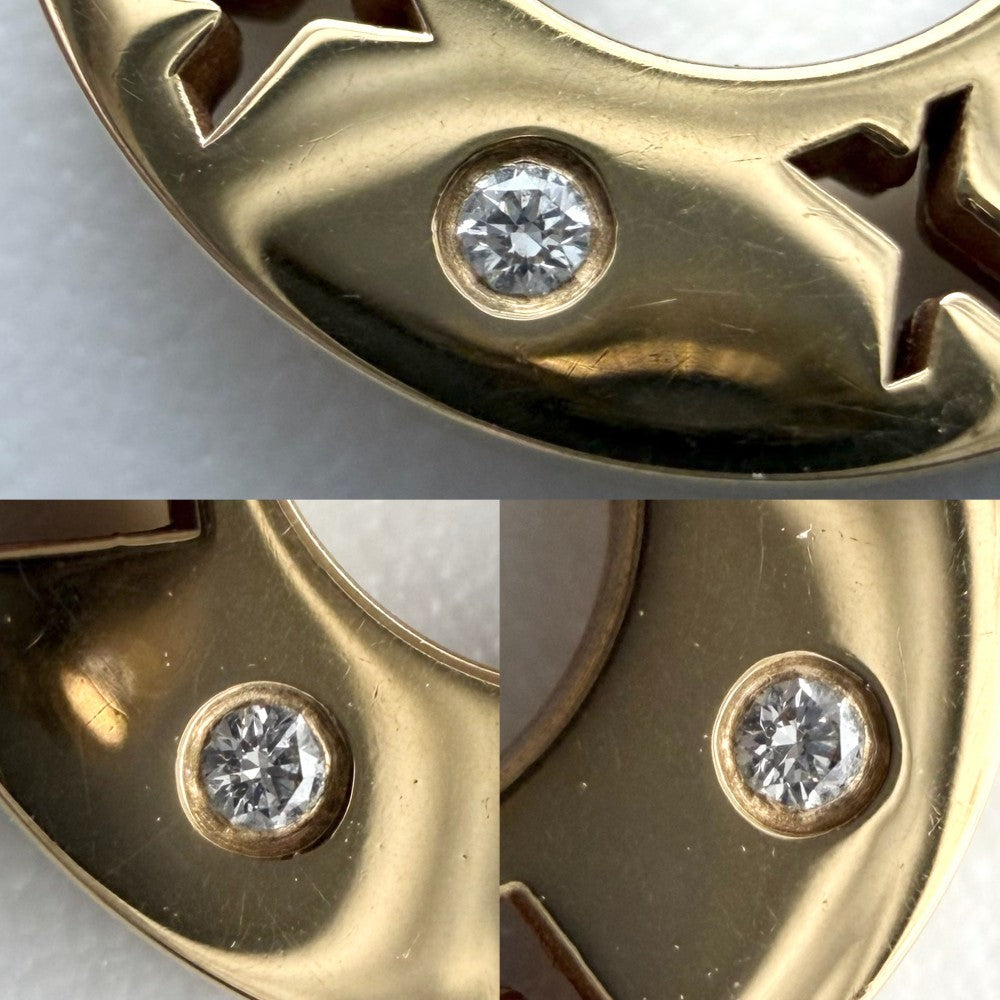TIFFANY&Co. ティファニー ネックレス アトラス スモール ピアスドサークル ペンダント ジュエリー 18金PG Au750 アクセサリー K18ピンクゴールド ダイヤモンド レディース 約3.2g【中古品】