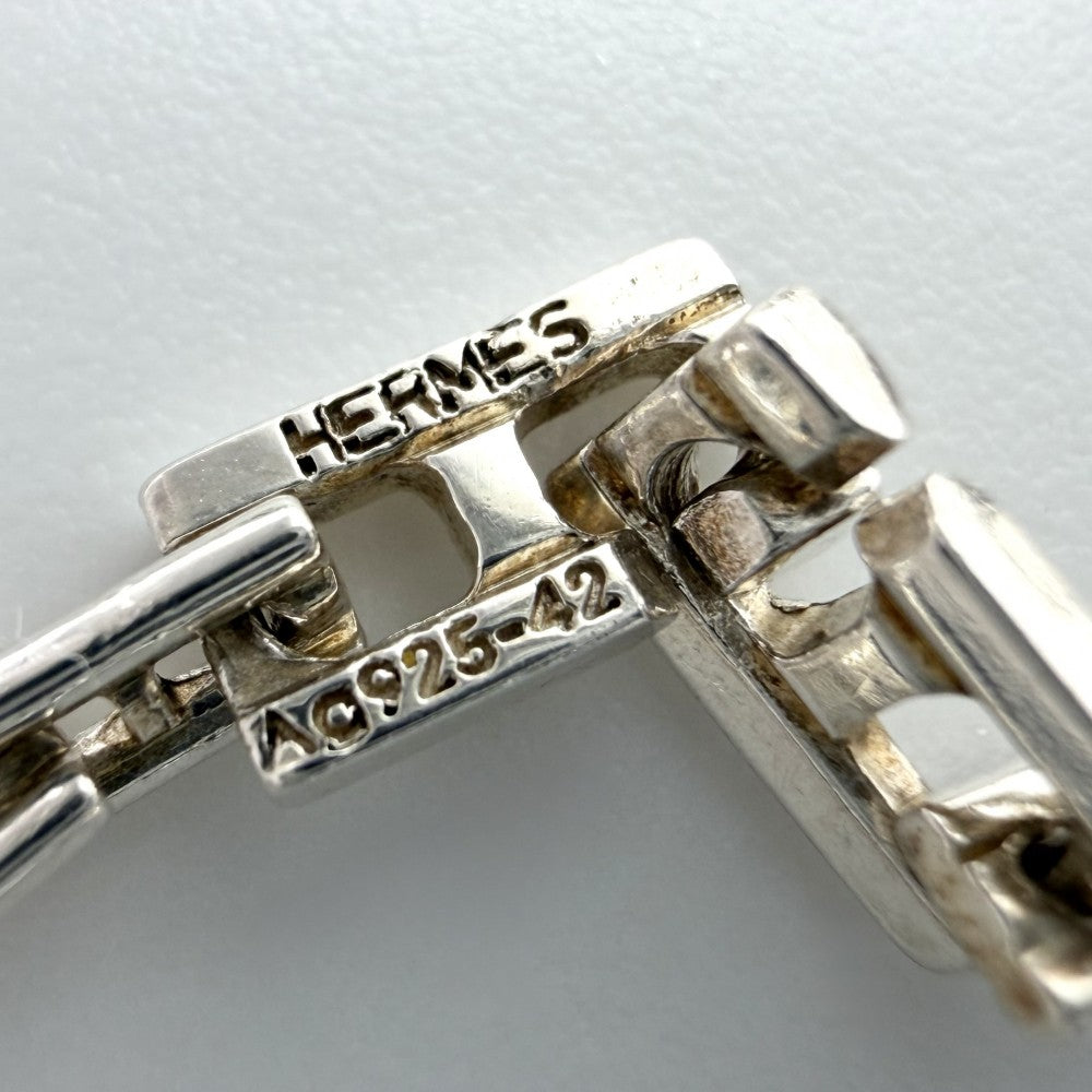 HERMES エルメス ネックレス ヘラクレス42cm ジュエリー アクセサリー ヴィンテージ メンズ レディース シルバー925 ユニセックス 約10.1g【中古品】