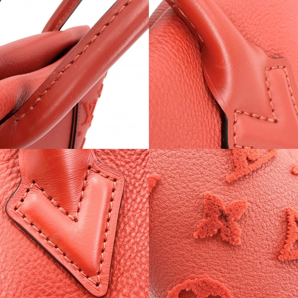 LOUIS VUITTON ルイヴィトン 2WAY モノグラムタフタージュ ヴェールトートＷ ハンドバッグ ショルダーバッグ かばん 鞄 M94640 レッド 赤 シルバー金具 レディース【中古品】