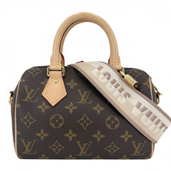 LOUIS VUITTON ルイヴィトン 2WAY モノグラム スピーディバンドリエール20 ハンドバッグ ショルダーバッグ 鞄 かばん M46222 ブラウン 茶 ゴールド金具 レディース【中古品】