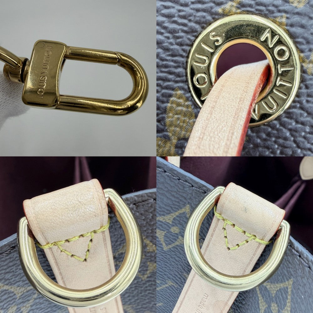 LOUIS VUITTON ルイヴィトン 2WAY ネオノエBB ショルダーバッグ ハンドバッグ 鞄 かばん M46581 モノグラムキャンバス ブラウン 茶 ゴールド金具 レディース【中古品】
