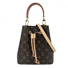 LOUIS VUITTON ルイヴィトン 2WAY ネオノエBB ショルダーバッグ ハンドバッグ 鞄 かばん M46581 モノグラムキャンバス ブラウン 茶 ゴールド金具 レディース【中古品】