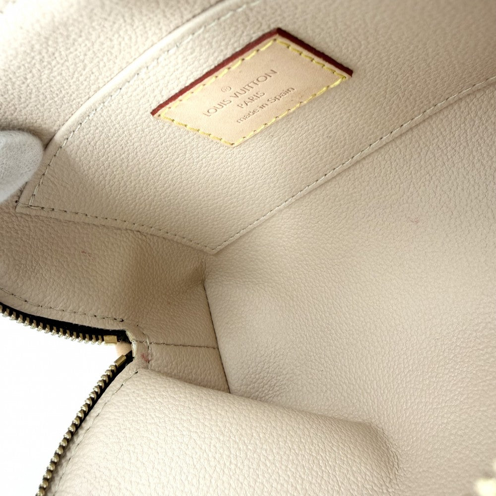LOUIS VUITTON ルイヴィトン ポーチ モノグラム ポシェットコスメティックPM 化粧ポーチ コスメポーチ 小物入れ ブラウン 茶 M47515 ゴールド金具 レディース【中古品】