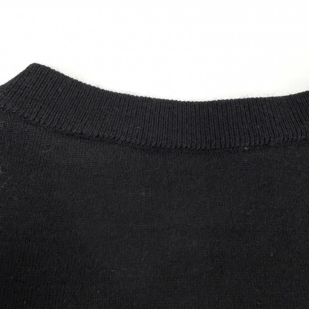 DOLCE&GABBANA ドルチェアンドガッバーナ カーディガン トップス 服 アパレル ドルガバ 38 ブラック 黒 マルチカラー 春 秋 カシミヤ シルク レディース【中古品】