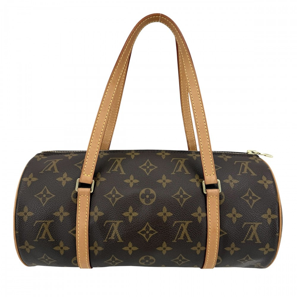 LOUIS VUITTON ルイヴィトン ハンドバッグ パピヨン30 ポーチ付き GM M51385 モノグラムキャンバス ブラウン 茶 ゴールド金具 レディース【中古品】