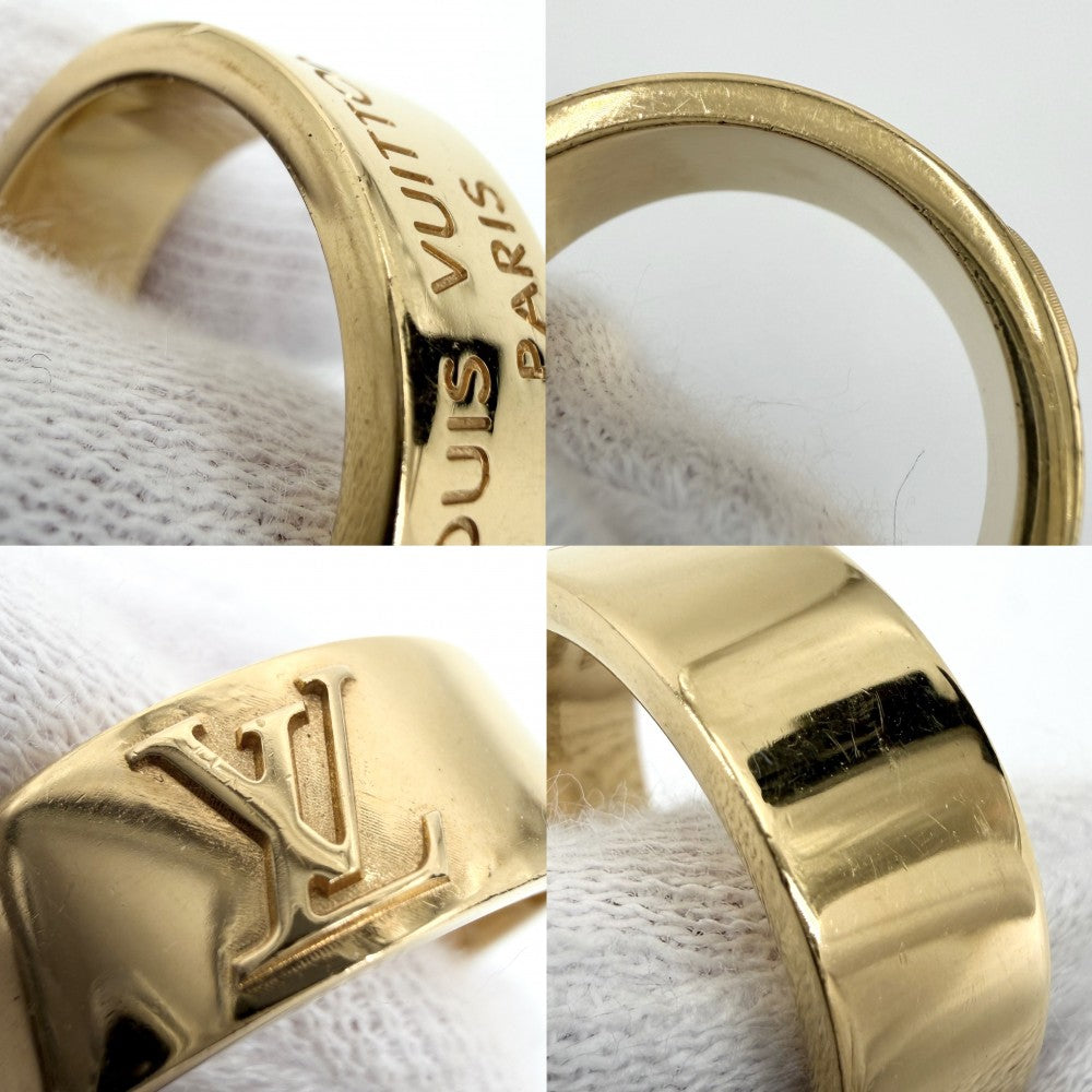 LOUIS VUITTON ルイヴィトン 指輪 リング・LV インスティンクトセット2 アクセサリー Lサイズ 小物 M00514 ゴールド シルバー メンズ 約18.8(合計)g【中古品】