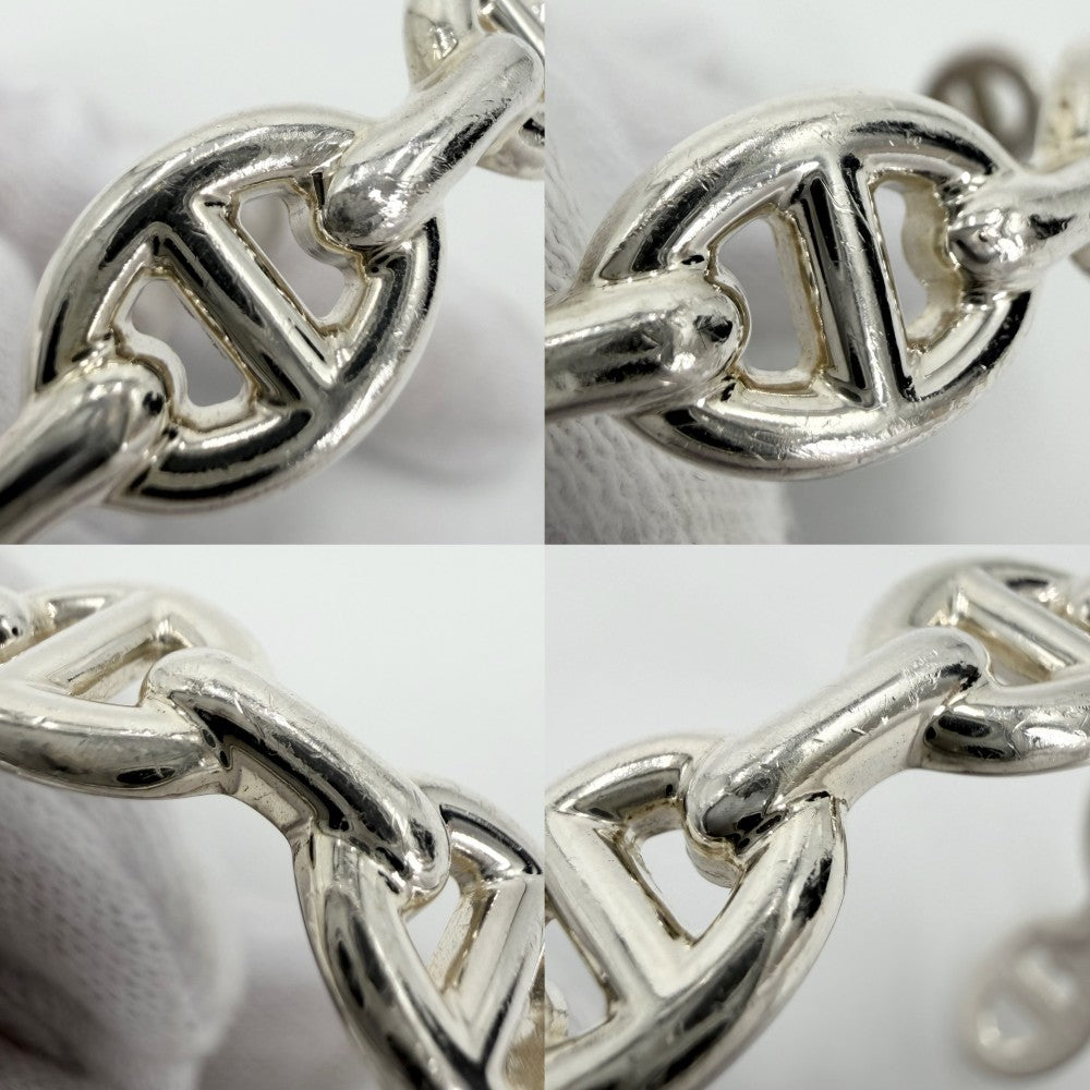 HERMES エルメス ブレスレット シェーヌダンクル アンシェネ　SH アクセサリー ジュエリー 小物 バングル シルバー925 レディース 約18.2g【中古品】