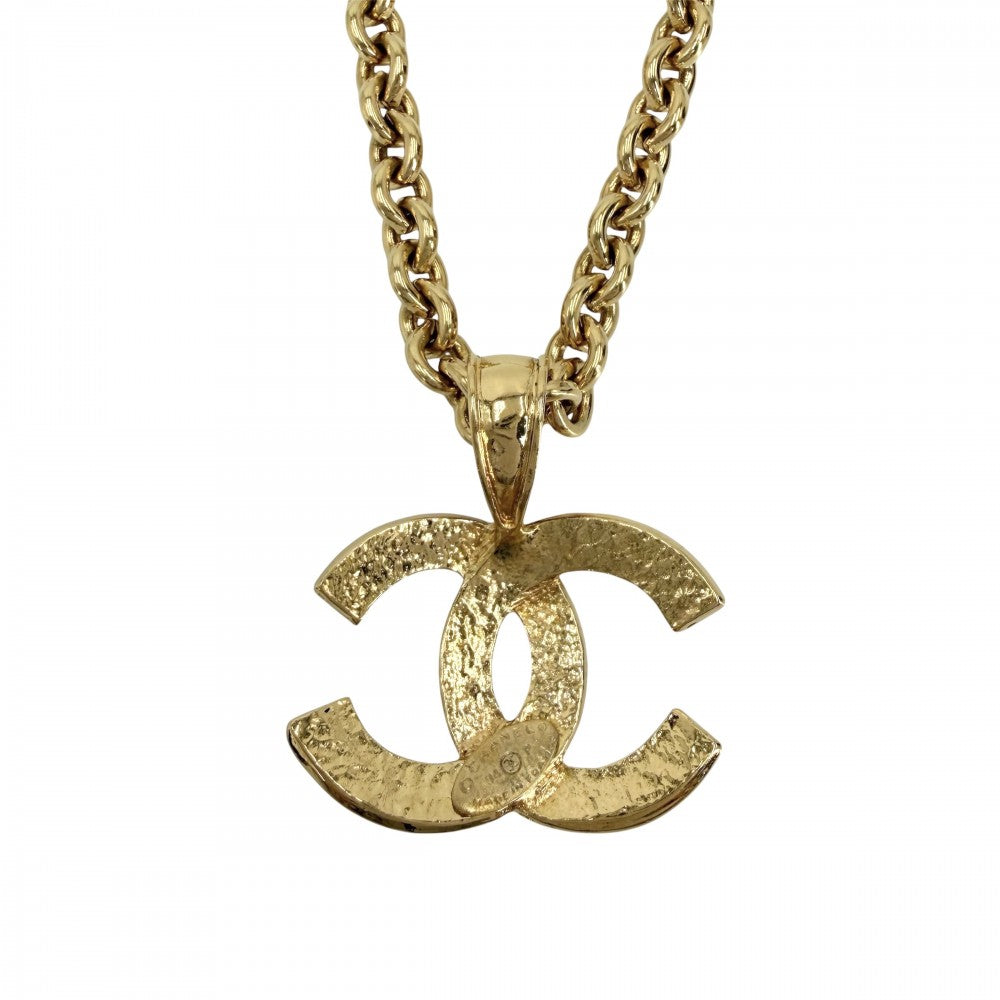 CHANEL シャネル ネックレス ココマーク ペンダント アクセサリー ヴィンテージ GP 94P ゴールド レディース 約70.7g 1994年【中古品】