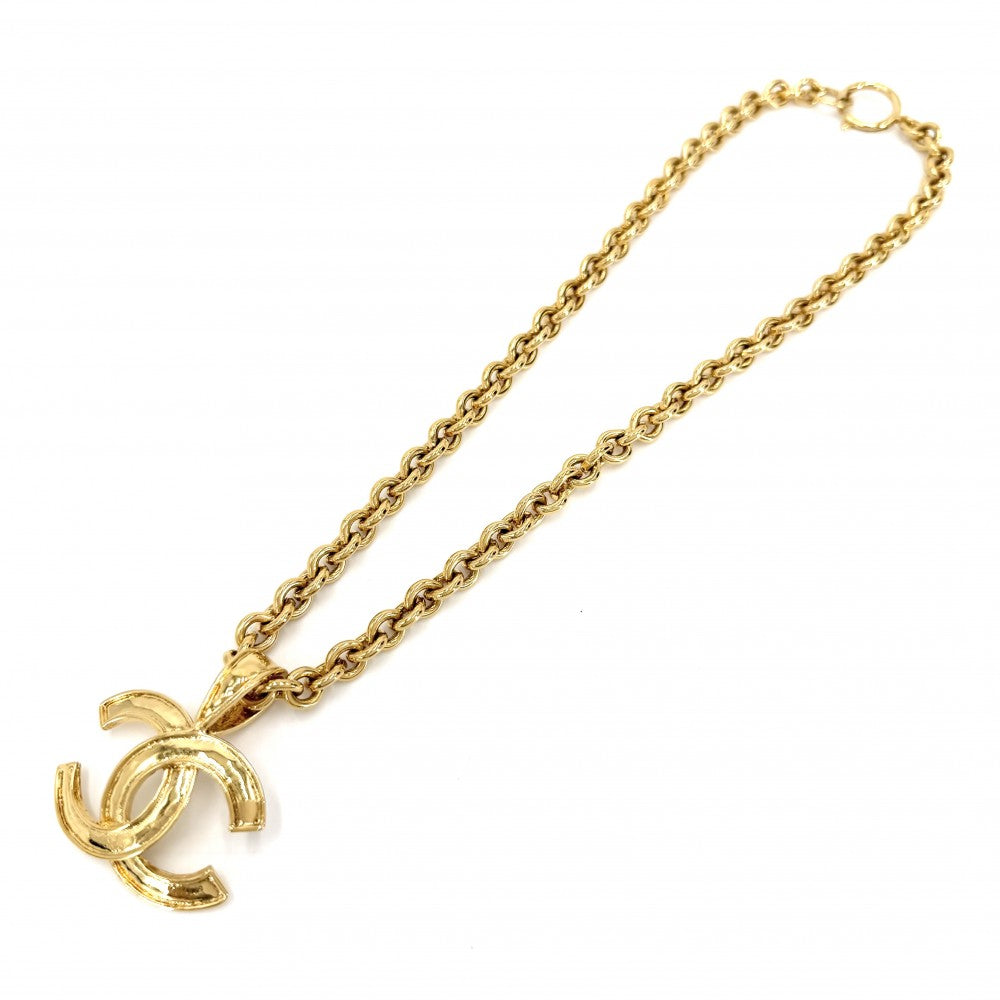 CHANEL シャネル ネックレス ココマーク ペンダント アクセサリー ヴィンテージ GP 94P ゴールド レディース 約70.7g 1994年【中古品】