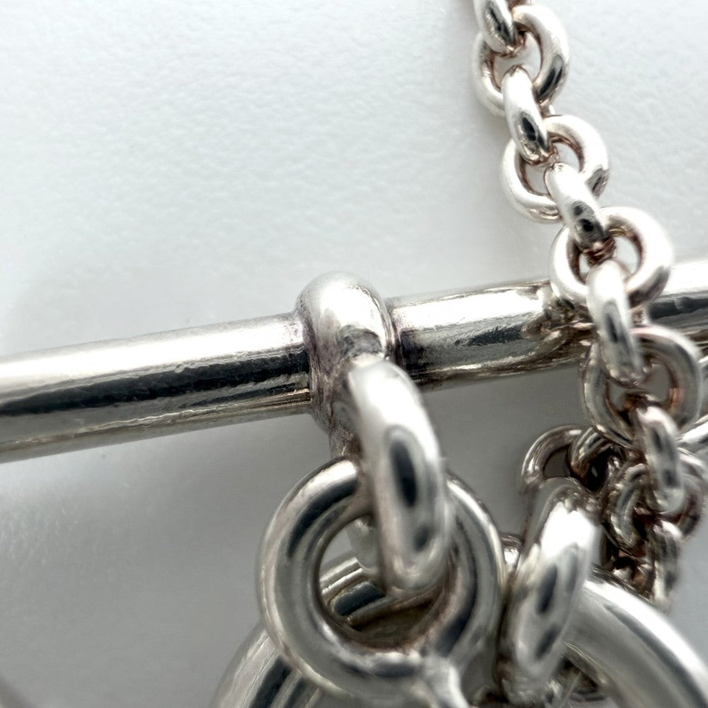 HERMES エルメス ネックレス シェーヌダンクル　アミュレット ペンダント ジュエリー アクセサリー シルバー925 ユニセックス 約10.6g【中古品】