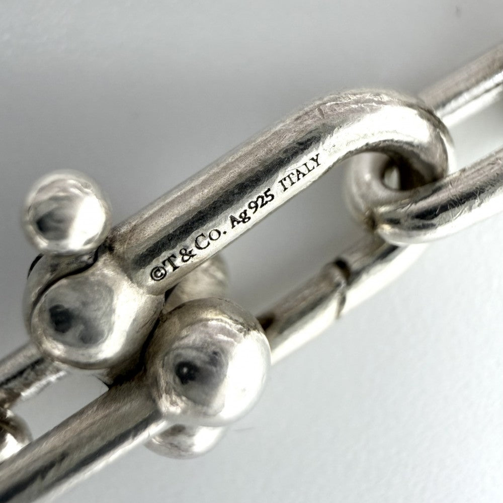 TIFFANY&Co. ティファニー ネックレス ハードウェア スモールリンク ジュエリー アクセサリー シルバー925 レディース 約42.1g【中古品】