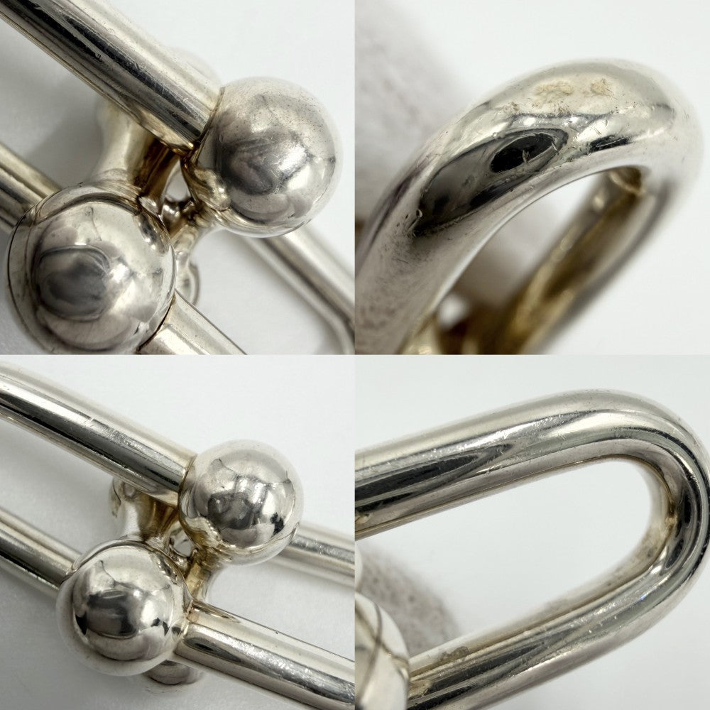 TIFFANY&Co. ティファニー ピアス ハードウェア エクストララージリンク ジュエリー アクセサリー シルバー925 レディース 約18.2g【中古品】