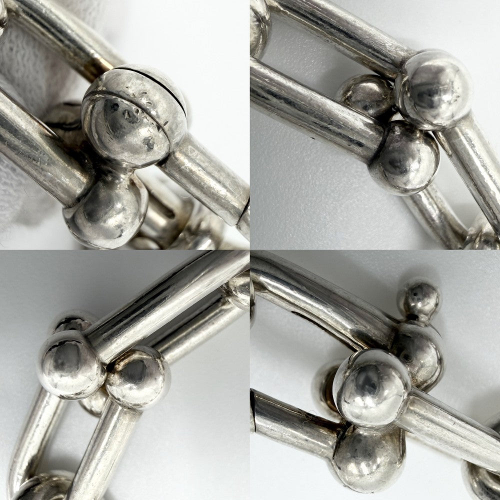 TIFFANY&Co. ティファニー ブレスレット ハードウェア ラージリンクブレスレット アクセサリー ジュエリー メンズ レディース 男女兼用 シルバー925 ユニセックス 約63.3g【中古品】