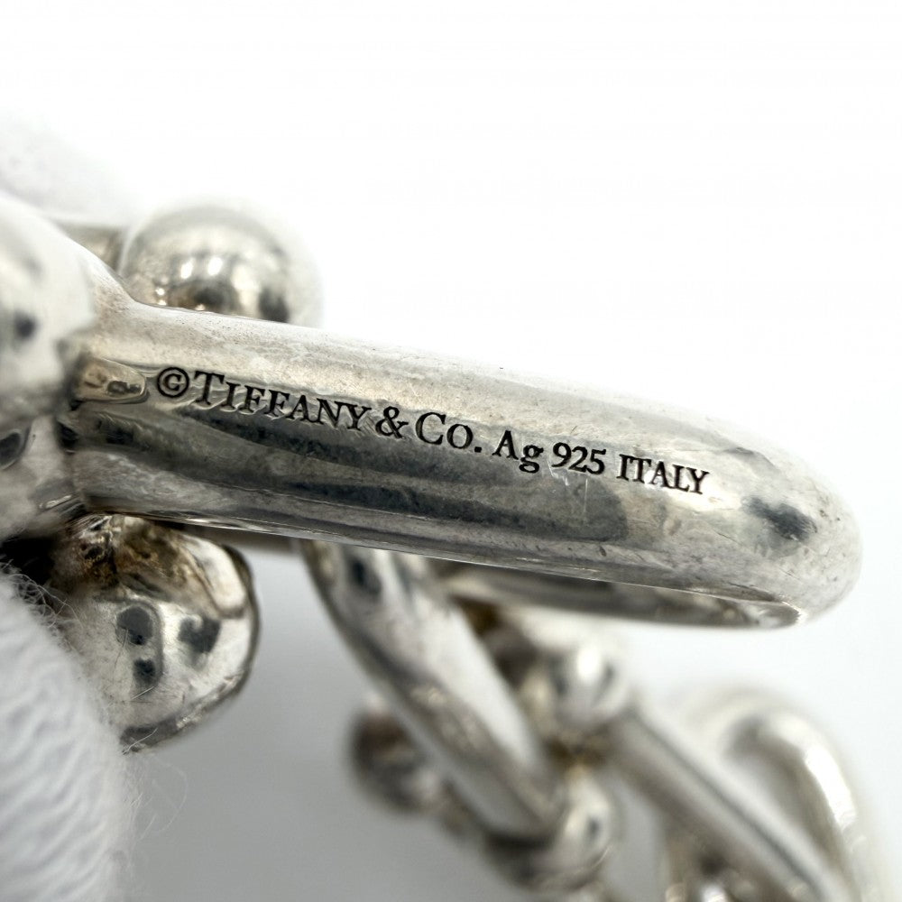 TIFFANY&Co. ティファニー ブレスレット ハードウェア ラージリンクブレスレット アクセサリー ジュエリー メンズ レディース 男女兼用 シルバー925 ユニセックス 約63.3g【中古品】