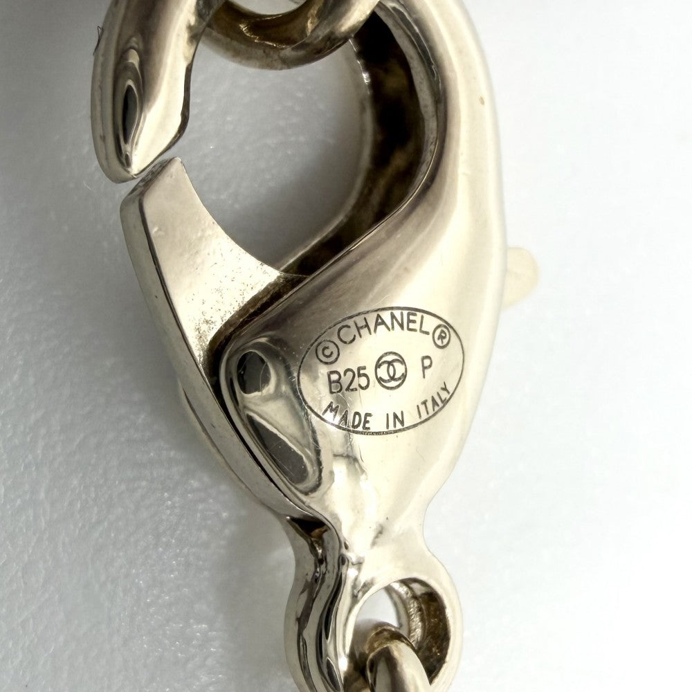 CHANEL シャネル ネックレス ココマーク ハート ペンダント アクセサリー チェーン GP ラインストーン B25P ゴールド レディース 約22.4g 2025年【中古品】
