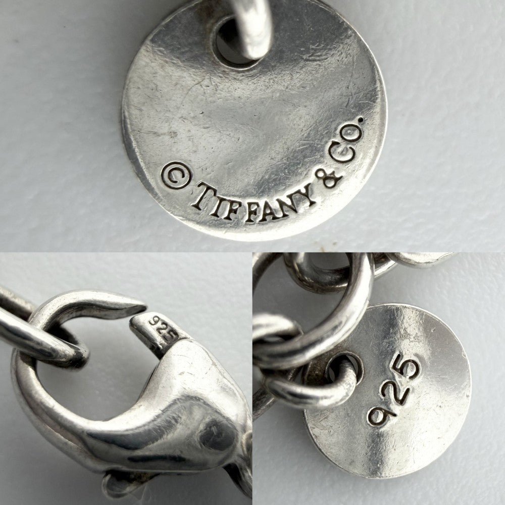 TIFFANY&Co. ティファニー ブレスレット インフィニティ ジュエリー アクセサリー シルバー925 レディース 約6.1g【中古品】