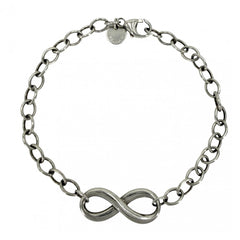TIFFANY&Co. ティファニー ブレスレット インフィニティ ジュエリー アクセサリー シルバー925 レディース 約6.1g【中古品】