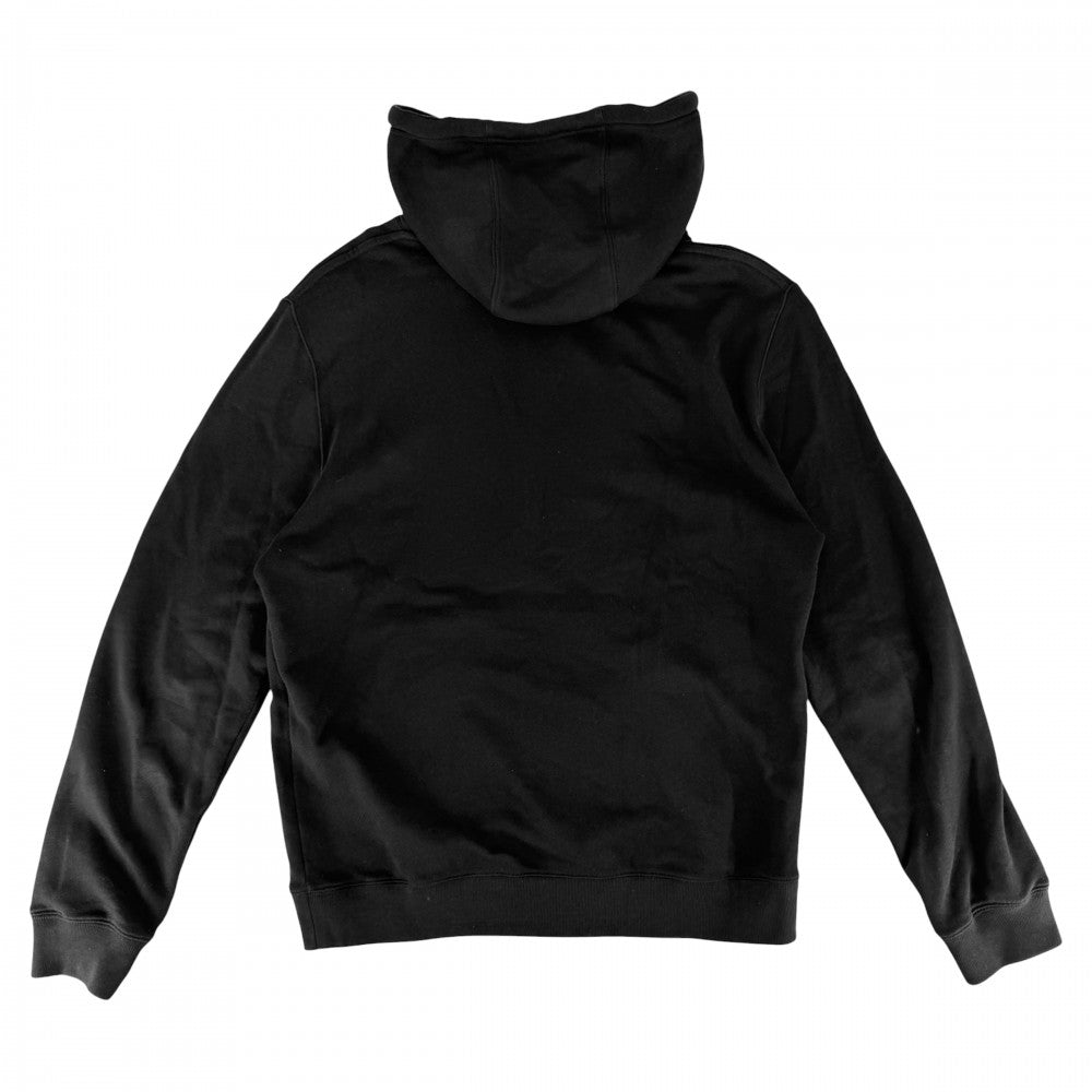 LOEWE ロエベ パーカー アナグラム プルオーバー トップス 服 アパレル フーディ S ブラック 黒 春 秋 コットン メンズ【中古品】