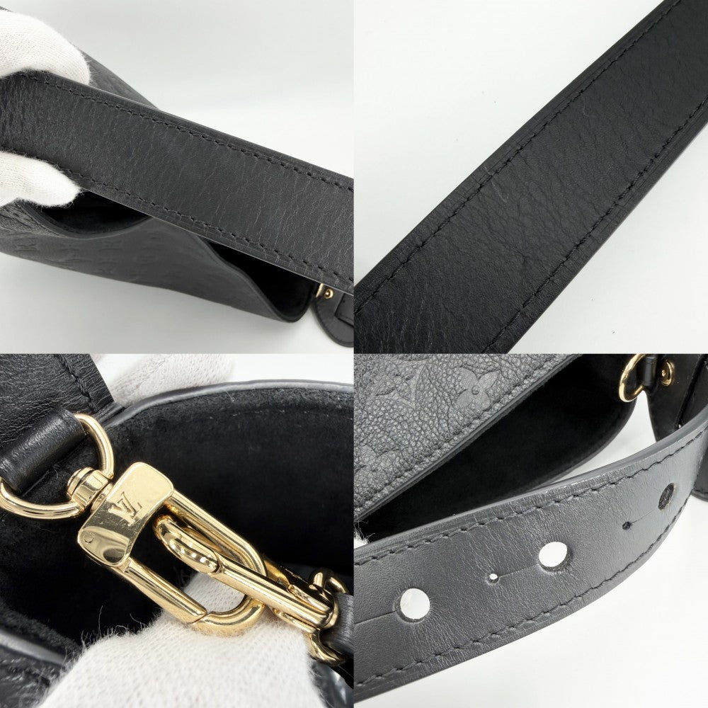LOUIS VUITTON ルイヴィトン ショルダーバッグ オールインGM ワンショルダーバッグ 大容量 M13044 モノグラムアンプラント ブラック 黒 ゴールド金具 レディース【中古品】