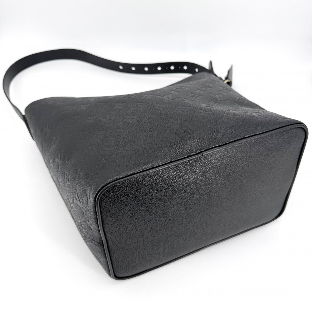 LOUIS VUITTON ルイヴィトン ショルダーバッグ オールインGM ワンショルダーバッグ 大容量 M13044 モノグラムアンプラント ブラック 黒 ゴールド金具 レディース【中古品】