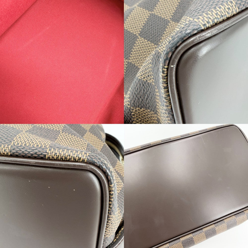 LOUIS VUITTON ルイヴィトン トートバッグ ダミエ チェルシー ハンドバッグ N51119 ブラウン 茶 ゴールド金具 レディース【中古品】