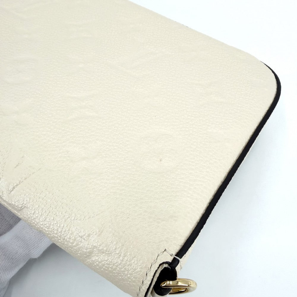 LOUIS VUITTON ルイヴィトン ショルダーバッグ モノグラムアンプラント ポシェットフェリシー チェーンウォレット 財布 クラッチバッグ ベージュ M82363 クリーム ゴールド金具 レディース【中古品】