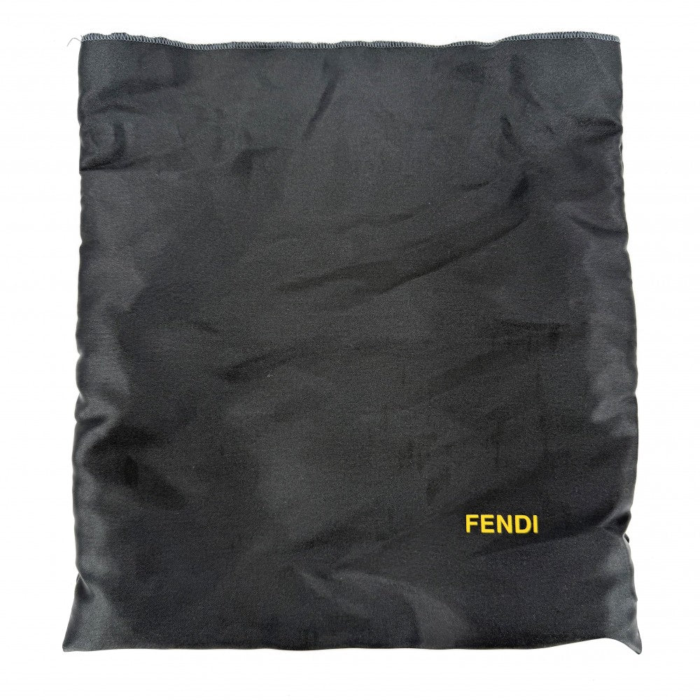 FENDI フェンディ ハンドバッグ ズッキーノ ミニバッグ 8BR513 キャンバス レザー ブラウン 茶 ベージュ ゴールド金具 レディース【中古品】