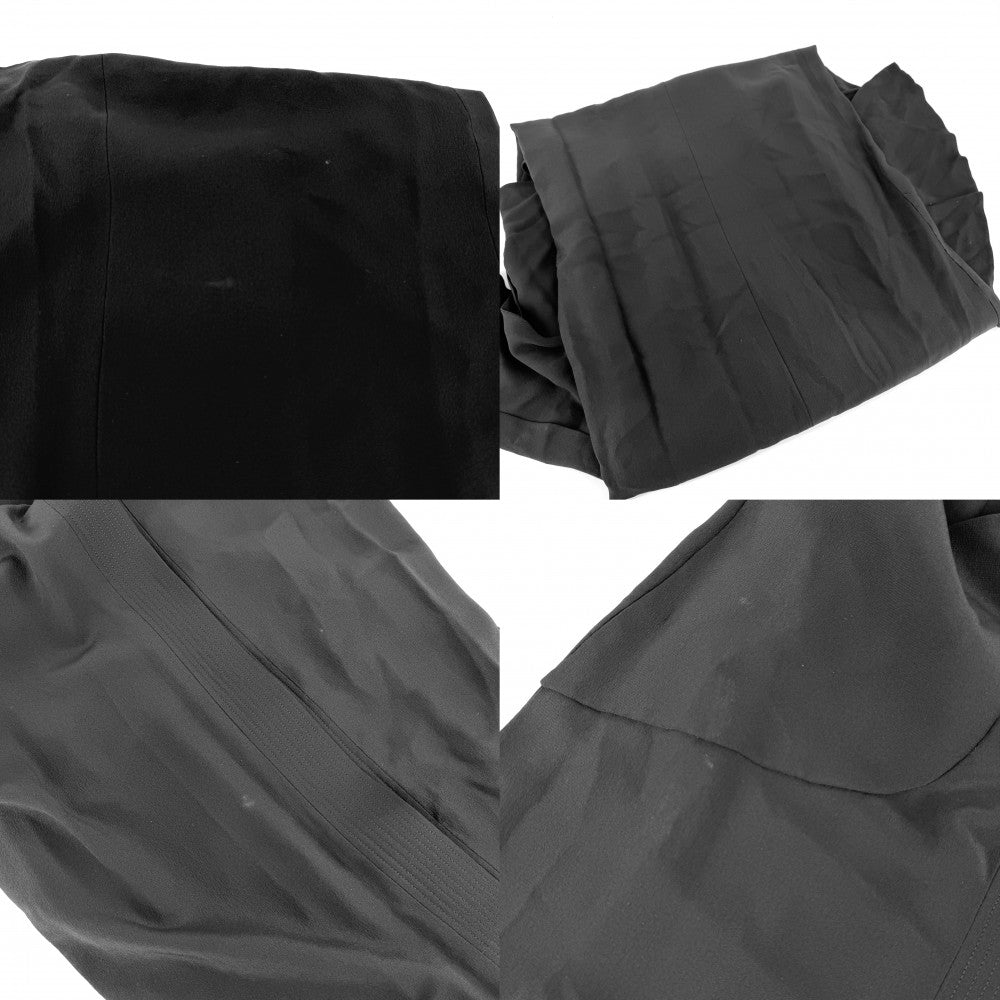 CHANEL シャネル ワンピース ノースリーブ ヴィンテージ アパレル 服 38 ブラック 黒 秋 シルク レディース【中古品】